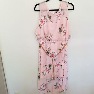 Floral Hi Low Dress